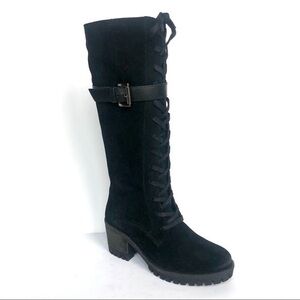 Vintage Foundry Naomi Suede Lace-Up Boot size 7M